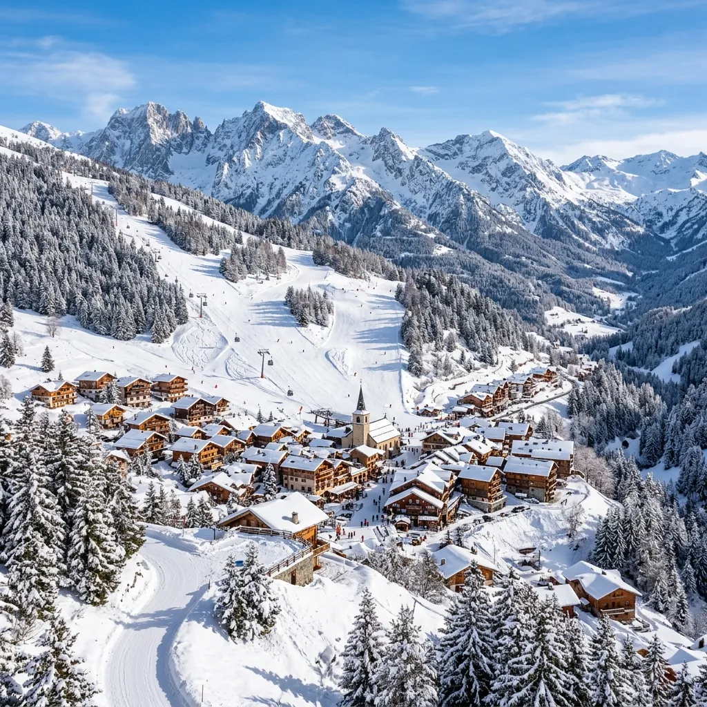 Station de ski Auron dans le Mercantour
