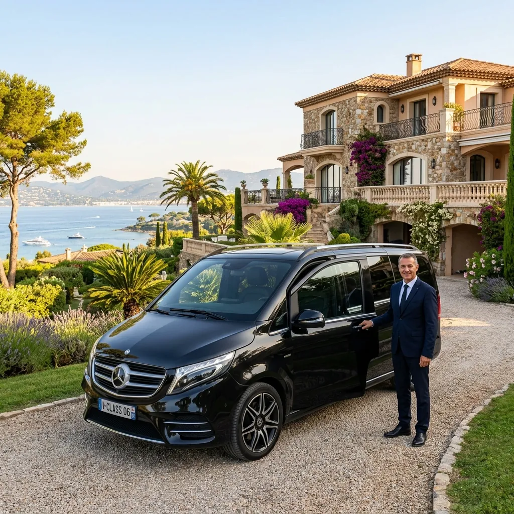 Prise en charge en Mercedes avec chauffeur privé