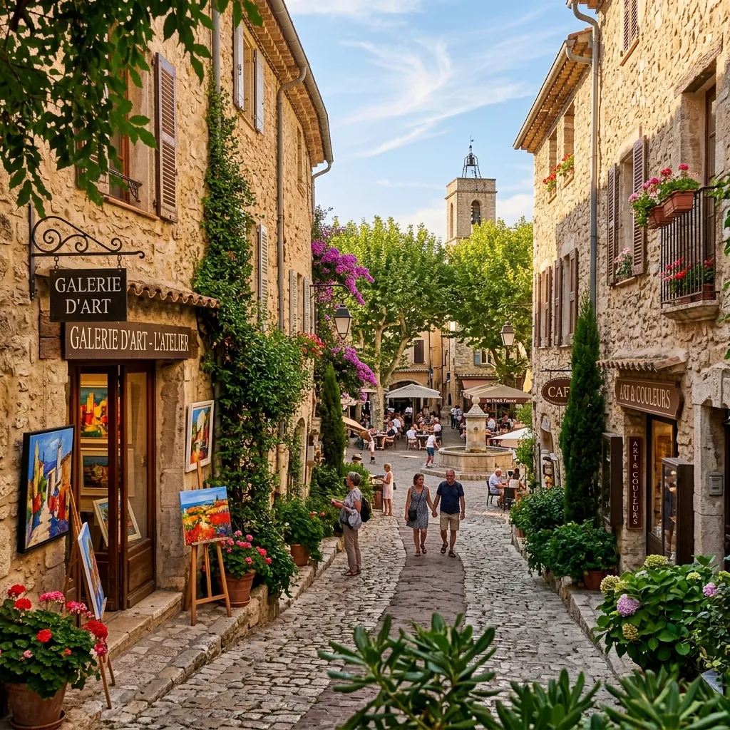 Ruelles médiévales de Mougins