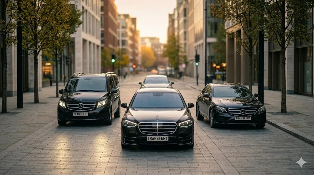 Airport Transfer Nice — Flotte VTC Mercedes BMW
