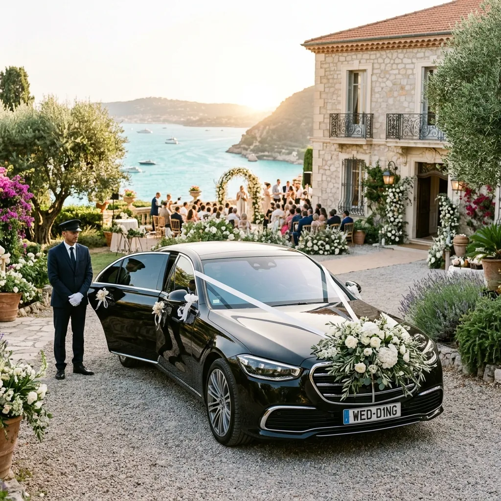 Chauffeur Mariage Nice — Voiture de Prestige Côte d'Azur